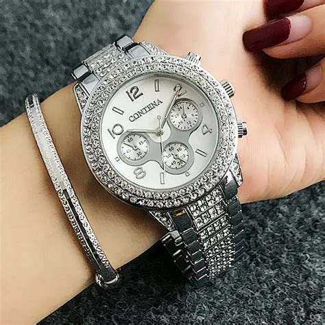 watches with bling for ladies